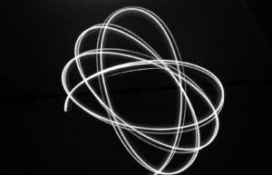 A black and white photo of a cell phone